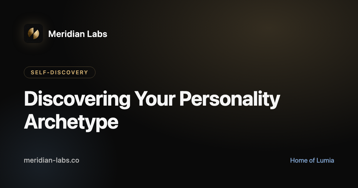 Discovering Your Personality Archetype